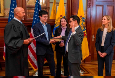 Fue un honor asistir a la toma de posesión de Stephen Cha como Comisionado del Departamento de Servicios Humanos, dijo la gobernadora de New Jersey Mike Sherrill.
