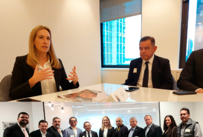 Asistimos a la mesa redonda exclusiva para la prensa hispana con Mikie Sherrill, gobernadora del estado de New Jersey.