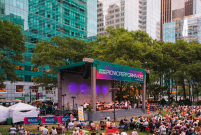 El Bryant Park con programación completa de Picnic Performances para 2026, un calendario que iniciará el 28de mayo y que llega cargado de propuestas gratuitas en pleno Midtown.